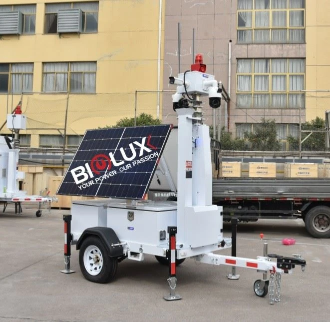 Mobile CCTV Trailer Solar Surveillance Trailer The Ultimate Solution Rental & Services