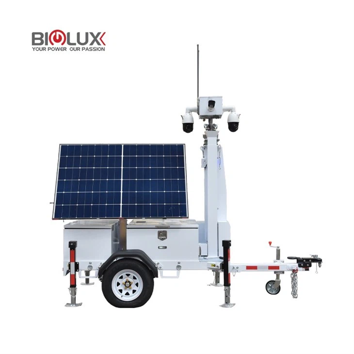 Mobile Surveillance Trailer For Rental