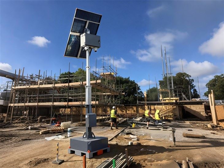 Portable Solar Security Surveillance Towers price